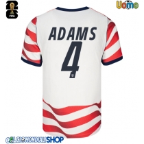 Maglie da calcio Stati Uniti Tyler Adams #4 Prima Maglia Mondiali 2026  Manica Corta